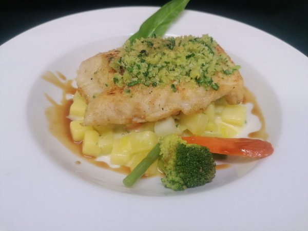 Skrei mit Bärlauch - 