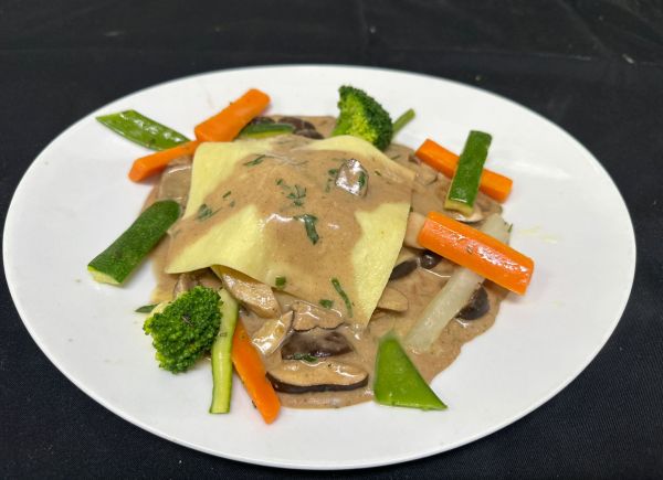Waldpilzlasagne - 